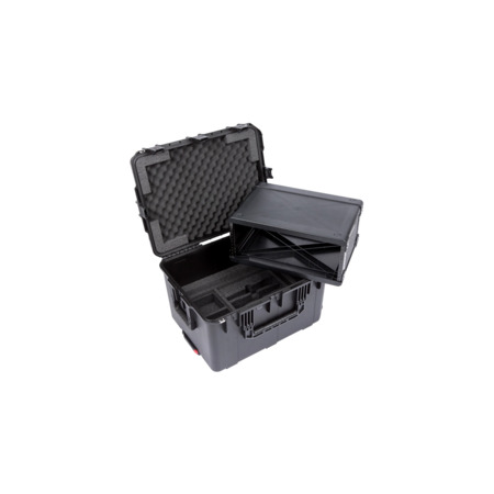 SKB 4U iSeries Injection Molded Wireless Mic Fly Rack